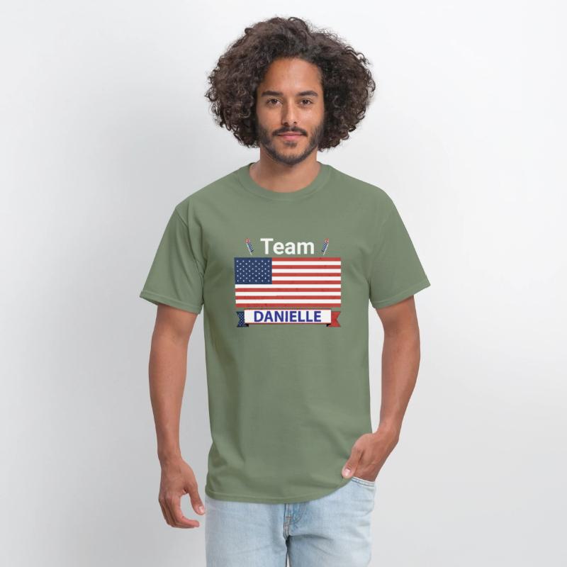 Team Danielle USA American Flag Stripe