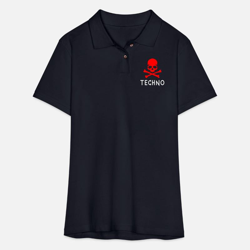 Techno music logo