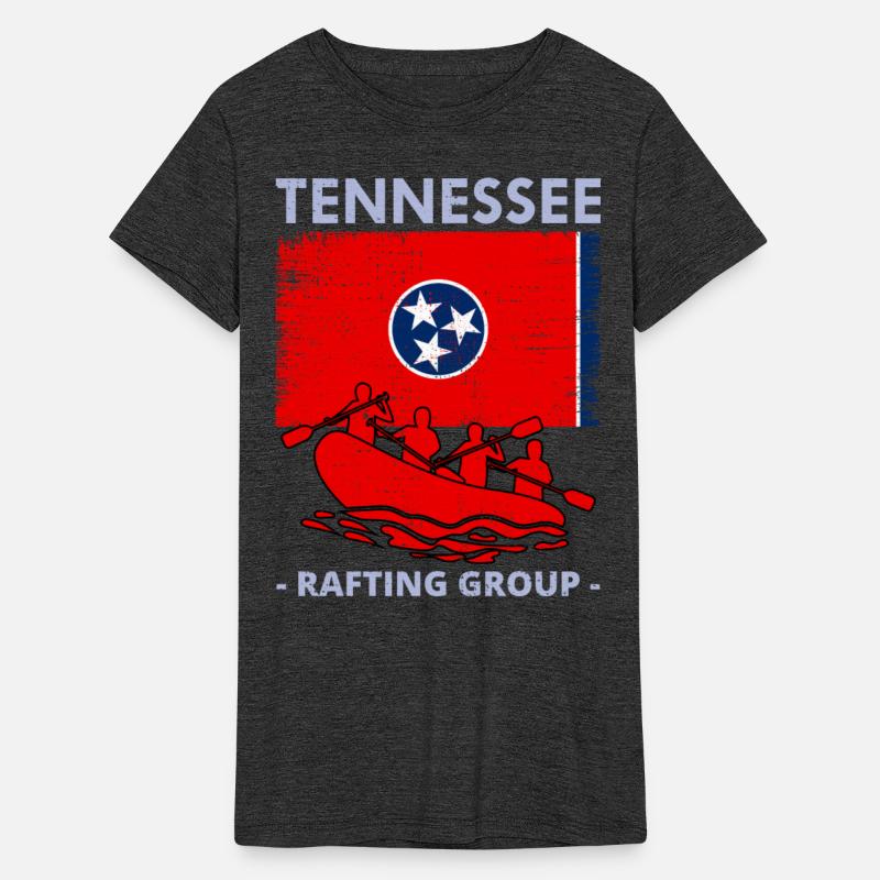 Tennessee flag native state lovers rafting group