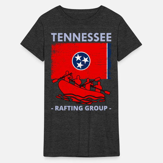 Tennessee flag native state lovers rafting group