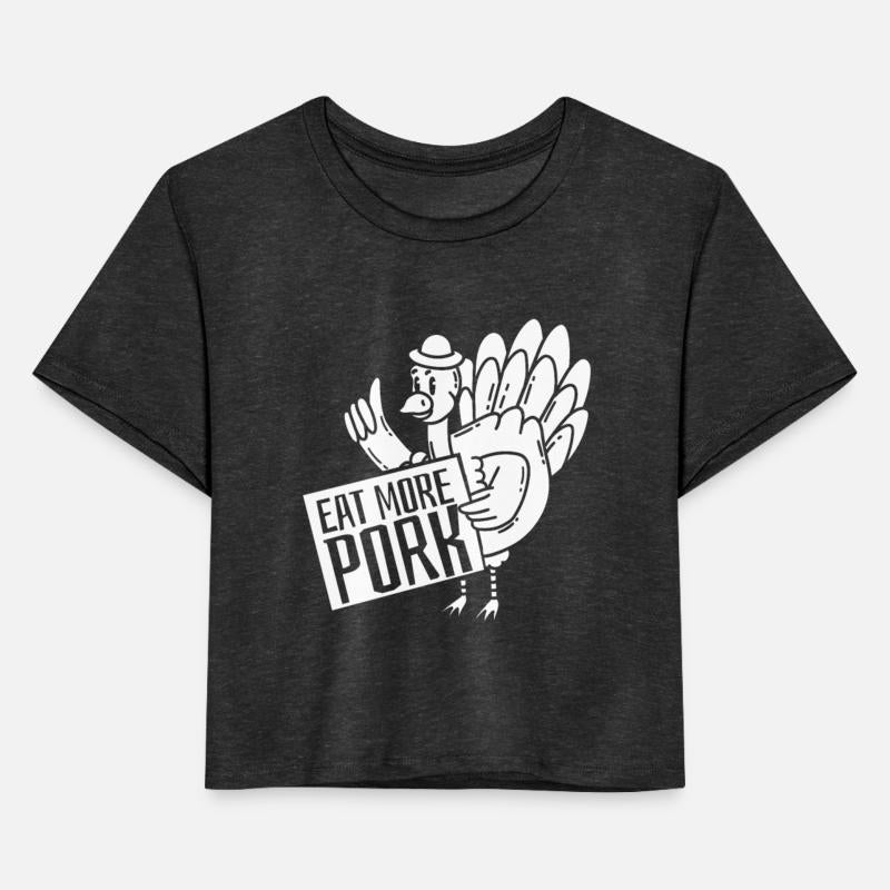 Thanksgiving Funny Eat More Pork