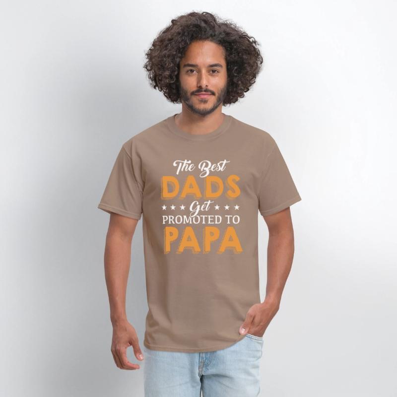 The Best Dads get Promoted to PaPa T Shirt