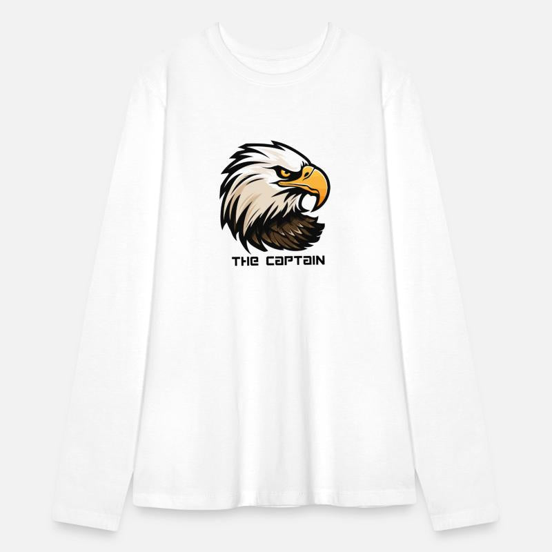 The Captain – Fearless Eagle Face Leadership Tee