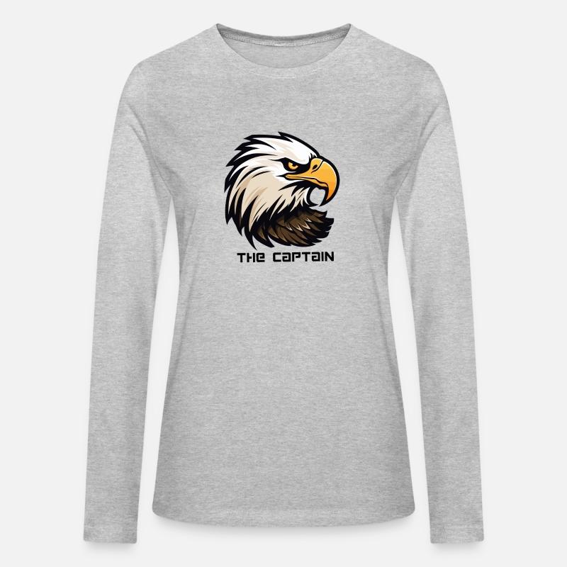 The Captain – Fearless Eagle Face Leadership Tee