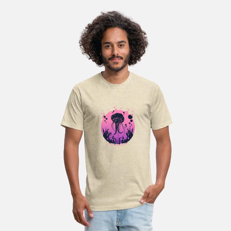 The Deep Glows Black – Jellyfish Tee