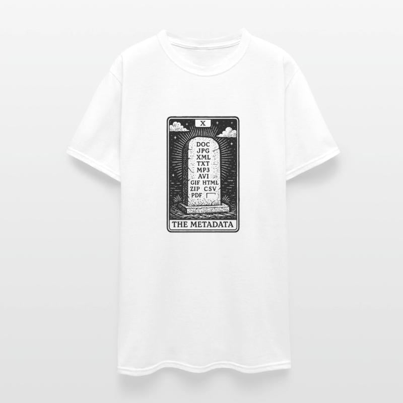 The Metadata Tombstone – Digital Tarot Design