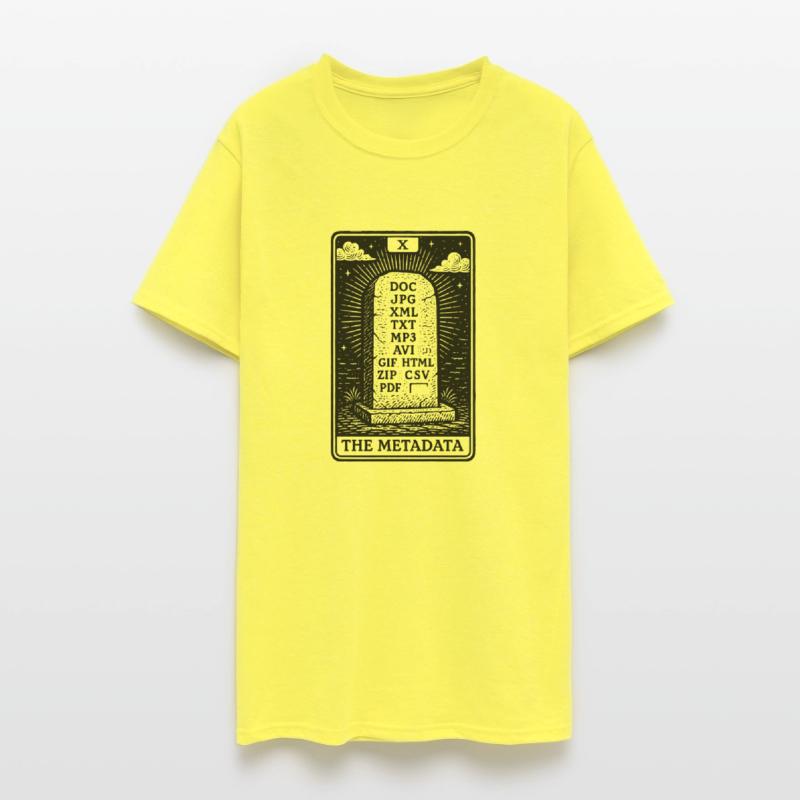 The Metadata Tombstone – Digital Tarot Design