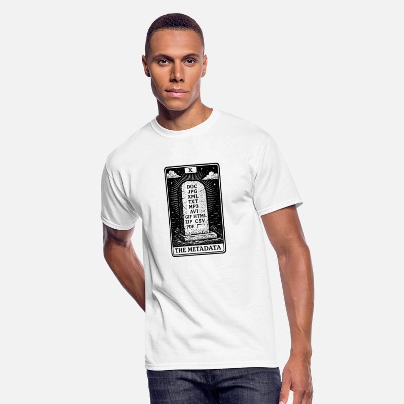 The Metadata Tombstone – Digital Tarot Design