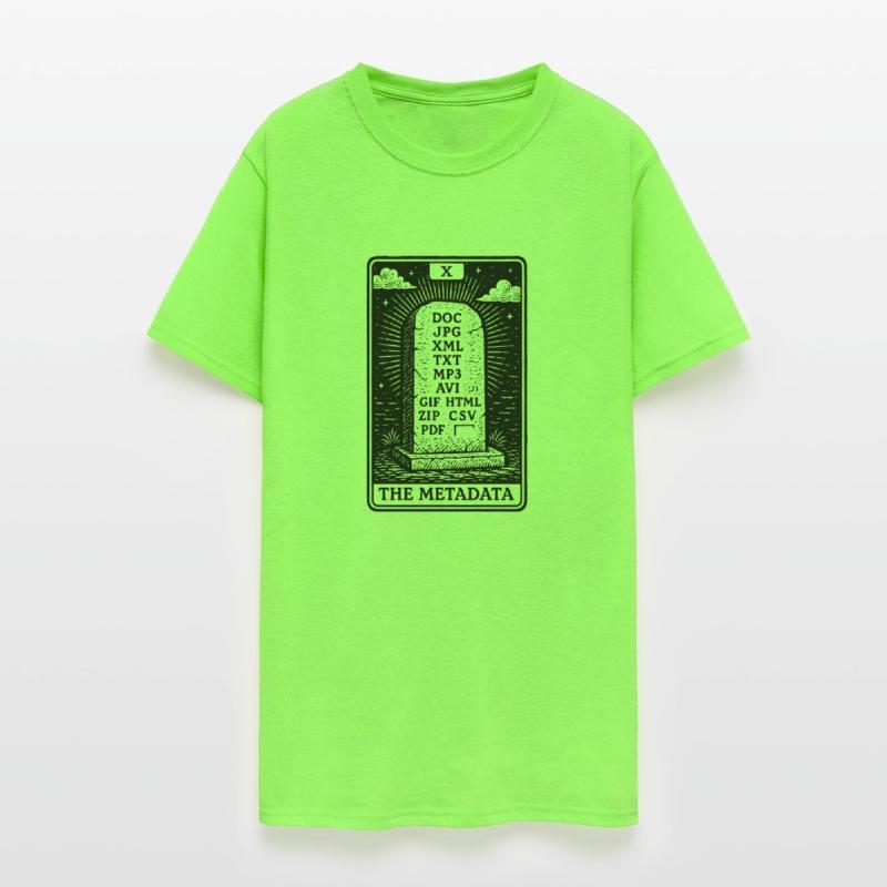 The Metadata Tombstone – Digital Tarot Design