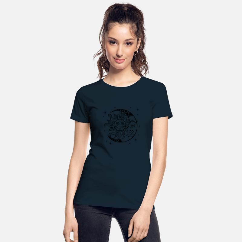 The moon and the sun Mystical Boho Style