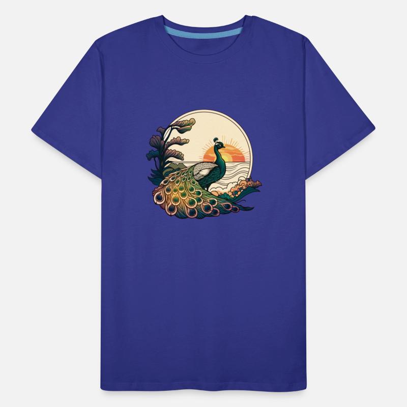 The Peacock at Sunrise: A Breathtaking Display of
