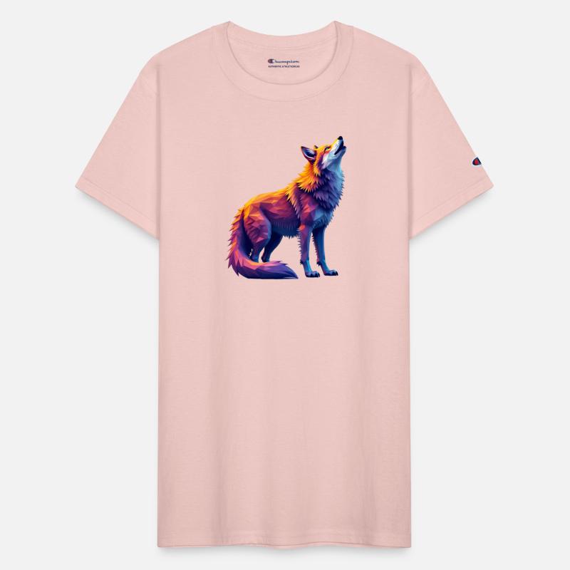 The Vibrant Fox Howling to the Future