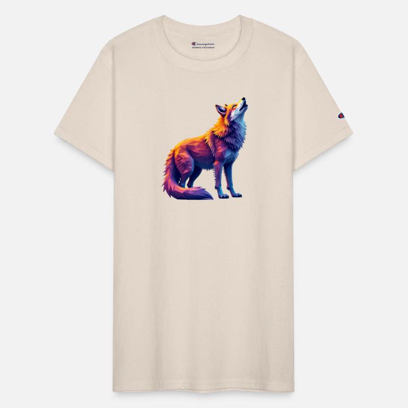 The Vibrant Fox Howling to the Future