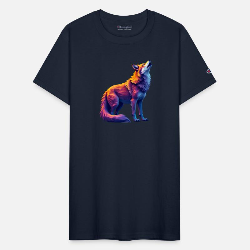 The Vibrant Fox Howling to the Future