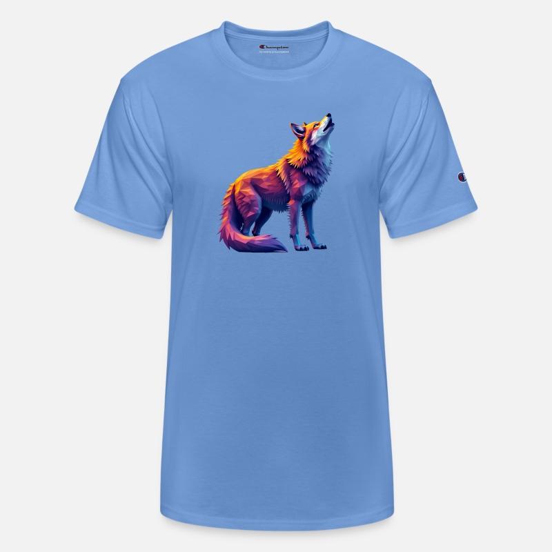 The Vibrant Fox Howling to the Future