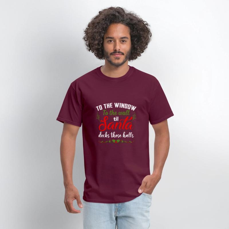 The Window To The Wall Til Santa Decks These Halls