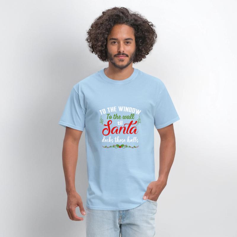 The Window To The Wall Til Santa Decks These Halls
