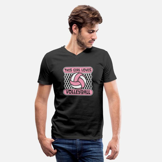 This Girl Loves Volleyball Coach Team Player
