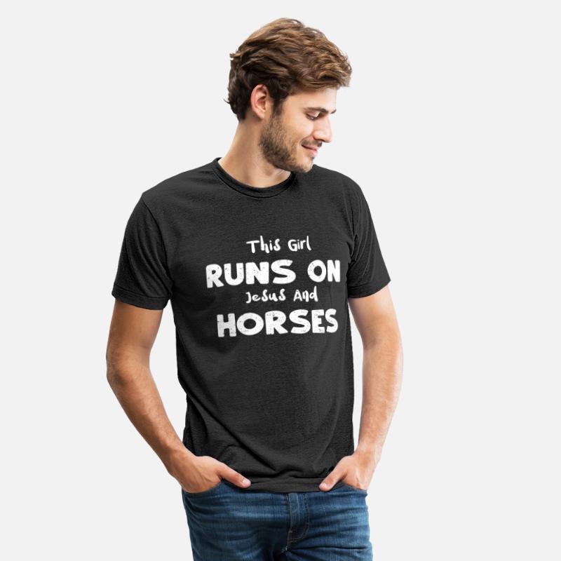 This Girl Runs On Jesus And Horses