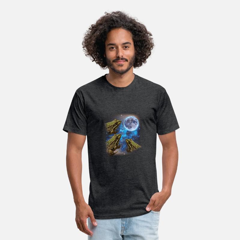Three Bullfrog Moon Cursed Meme 3 Howling Frog