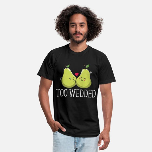 Too Wedded Funny Wedding Humor Bride and Groom Jok