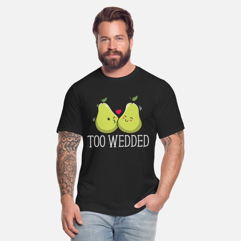 Too Wedded Funny Wedding Humor Bride and Groom Jok