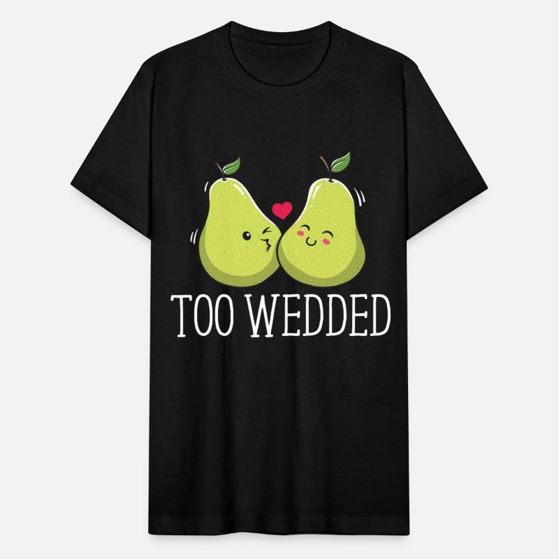 Too Wedded Funny Wedding Humor Bride and Groom Jok