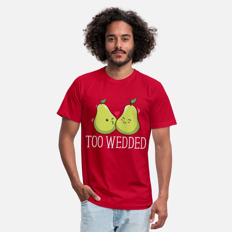 Too Wedded Funny Wedding Humor Bride and Groom Jok