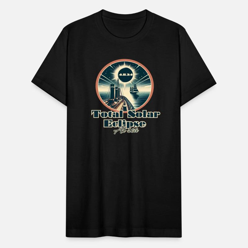 Total Solar Eclipse At Sea 08 april 2024