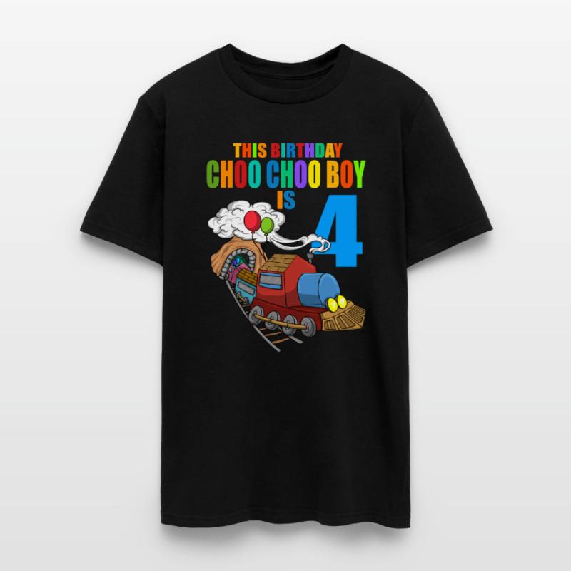 Train Birthday 4 Kids Train Steam Locomotive Boy