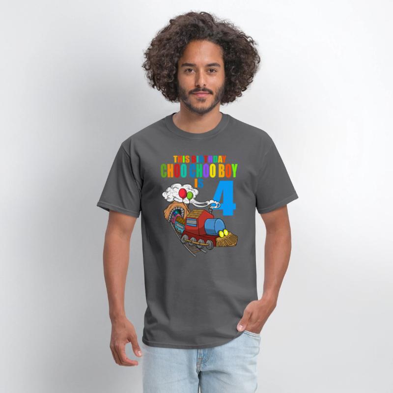 Train Birthday 4 Kids Train Steam Locomotive Boy