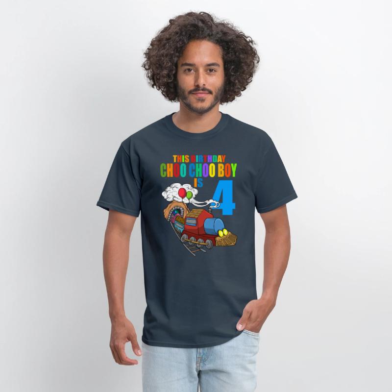 Train Birthday 4 Kids Train Steam Locomotive Boy