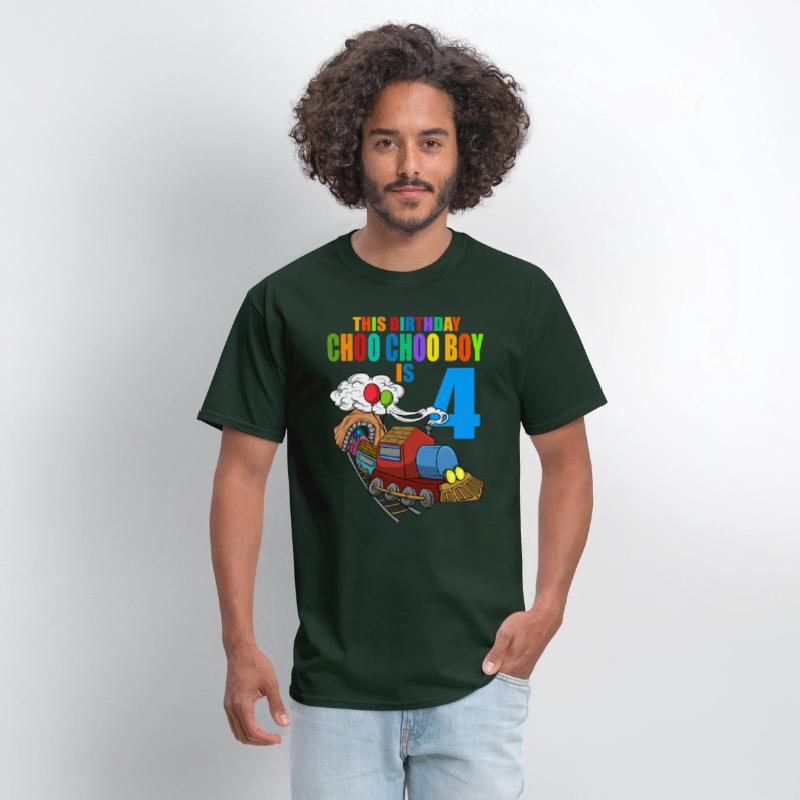 Train Birthday 4 Kids Train Steam Locomotive Boy