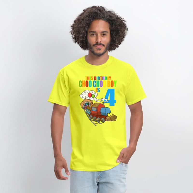 Train Birthday 4 Kids Train Steam Locomotive Boy