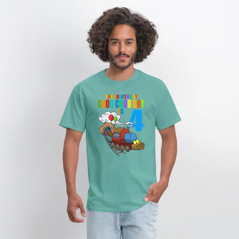 Train Birthday 4 Kids Train Steam Locomotive Boy
