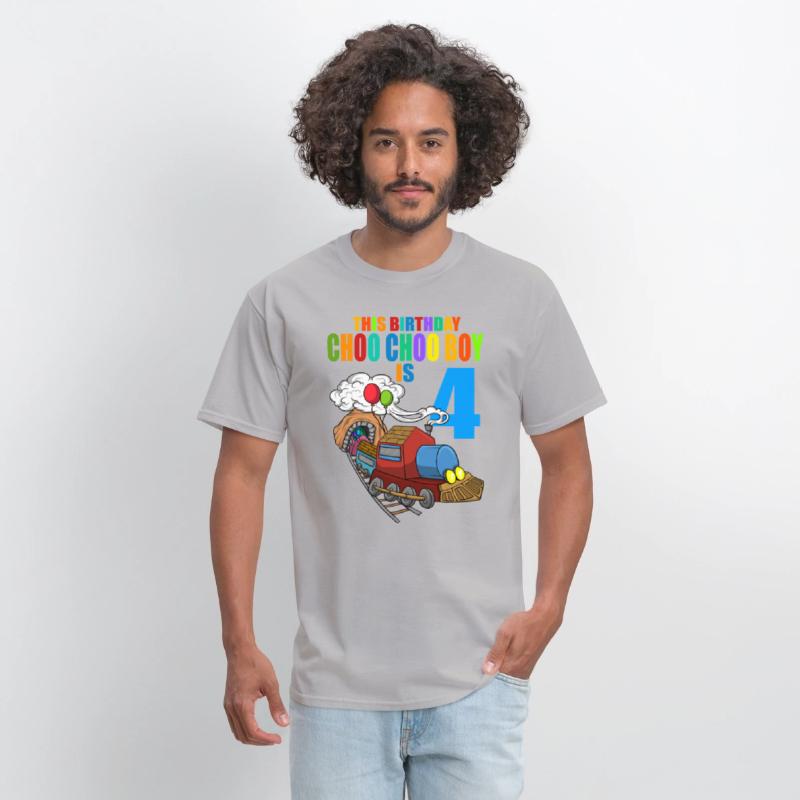 Train Birthday 4 Kids Train Steam Locomotive Boy
