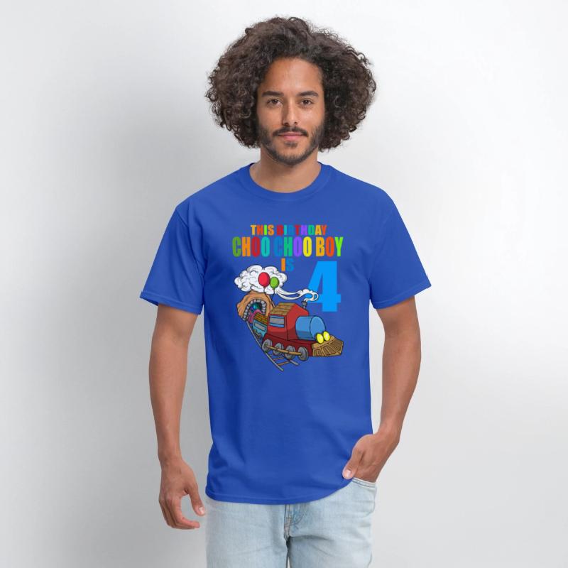Train Birthday 4 Kids Train Steam Locomotive Boy