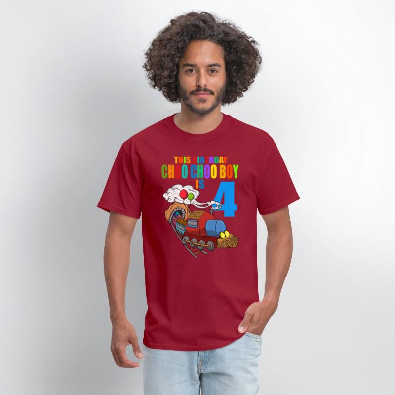 Train Birthday 4 Kids Train Steam Locomotive Boy