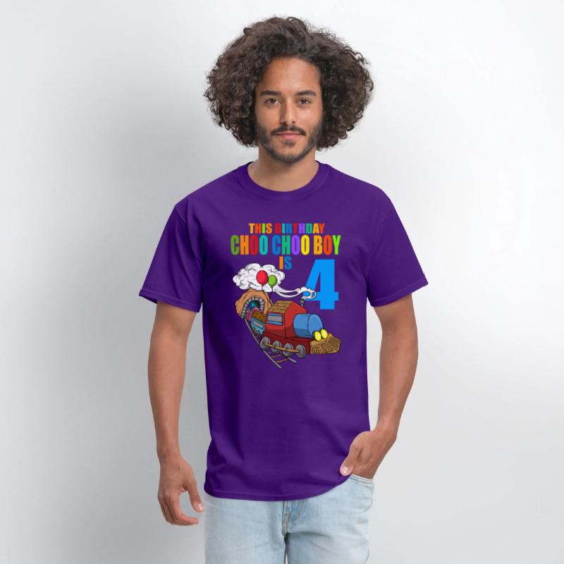 Train Birthday 4 Kids Train Steam Locomotive Boy