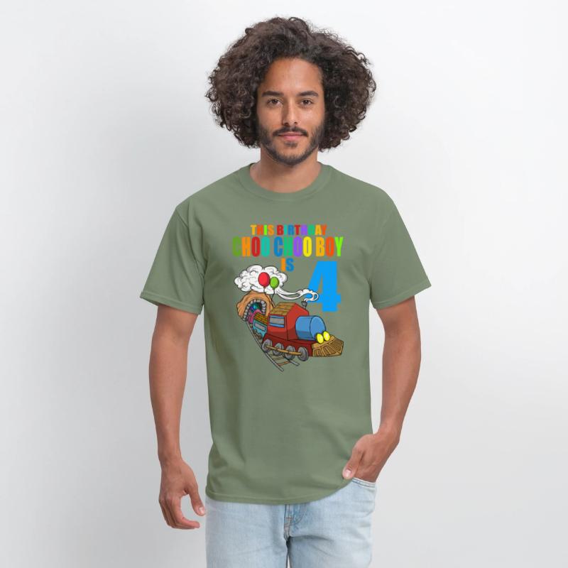 Train Birthday 4 Kids Train Steam Locomotive Boy