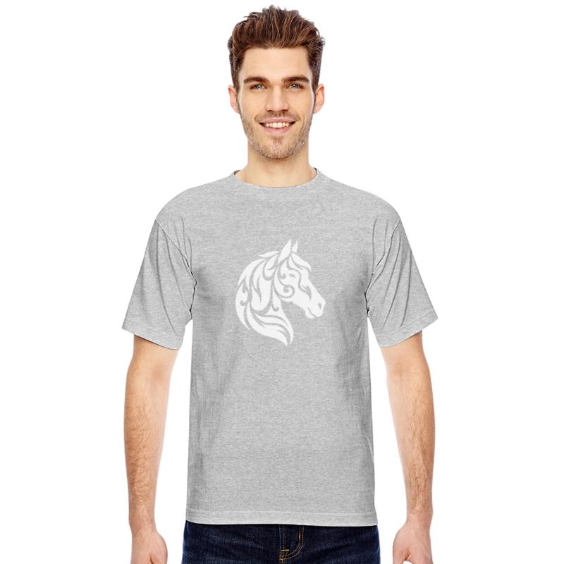 Tribal Horse Head Portrait Elegant Tattoo