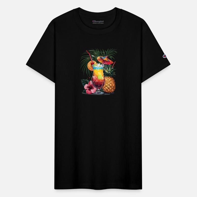 Tropical Vibes with Pineapple and Cocktail