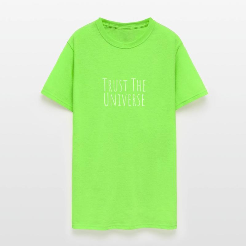 Trust The Universe Good Vibes Mantra Hippie Slogan