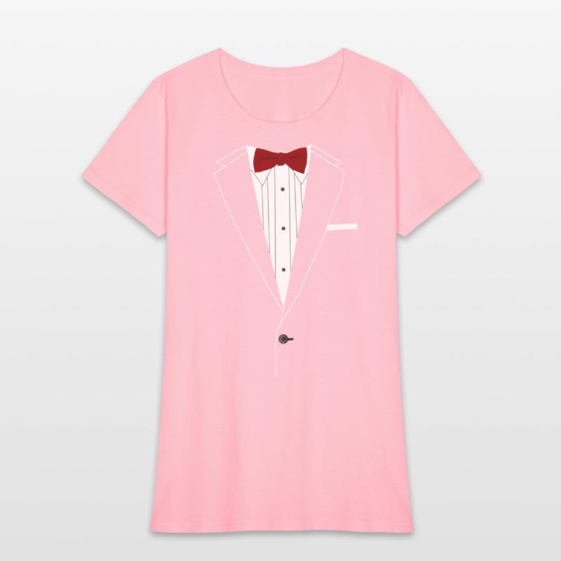 Tuxedo Red Bowtie