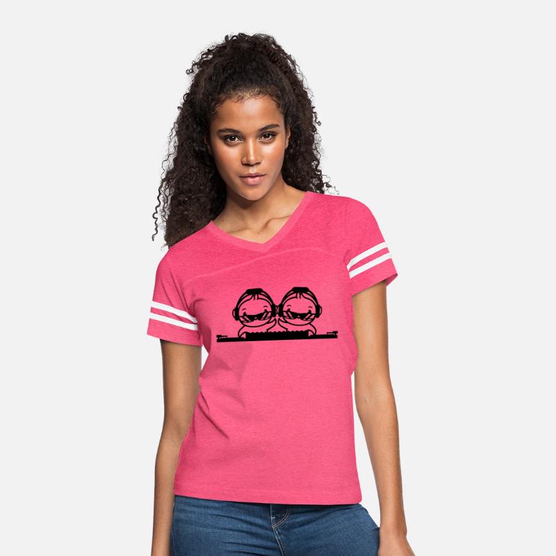 Two Chicks 2 Birds DJ Turntable Music Mixer Party