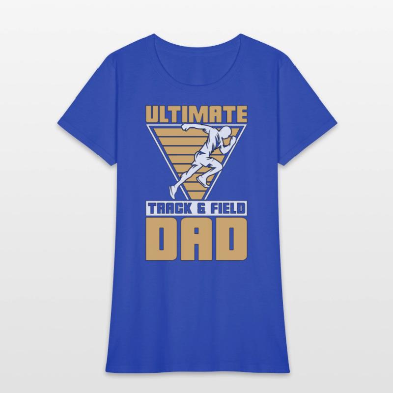 Ultimate Track & Field Dad Sprinting Athletic Race