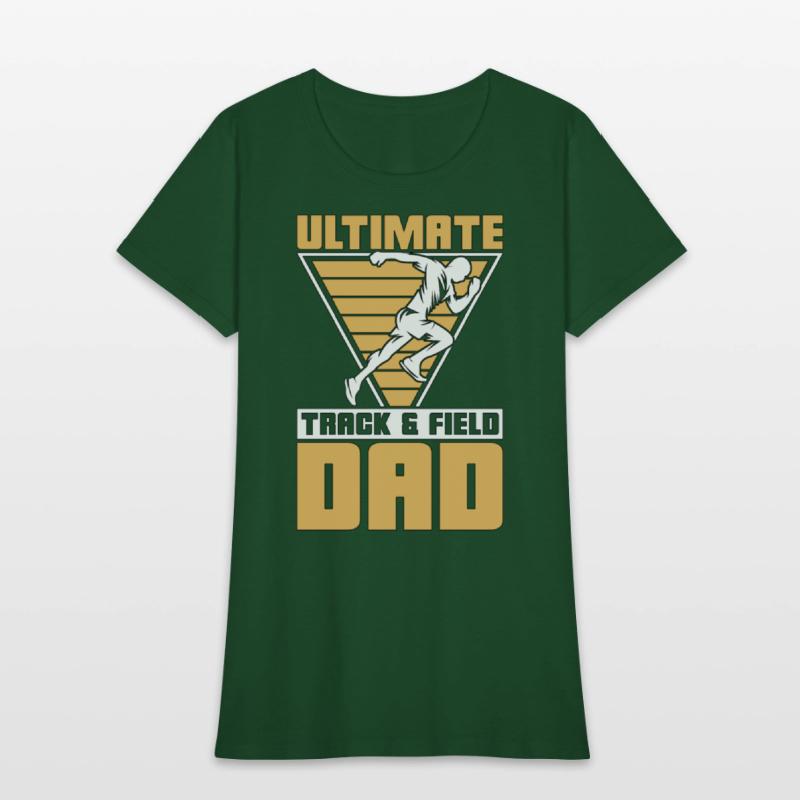 Ultimate Track & Field Dad Sprinting Athletic Race