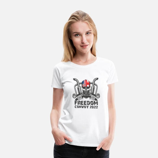 Usa American Flag Canada Flag Truckers Freedom