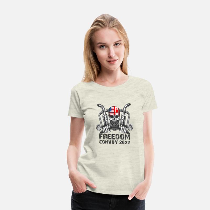 Usa American Flag Canada Flag Truckers Freedom