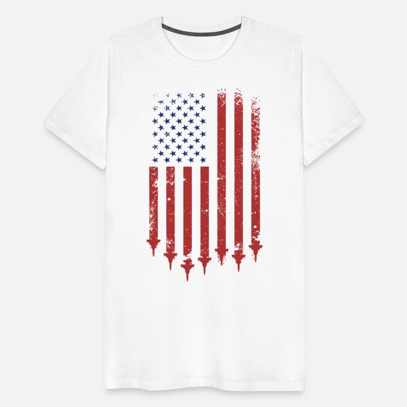 USA Flag Jet Color